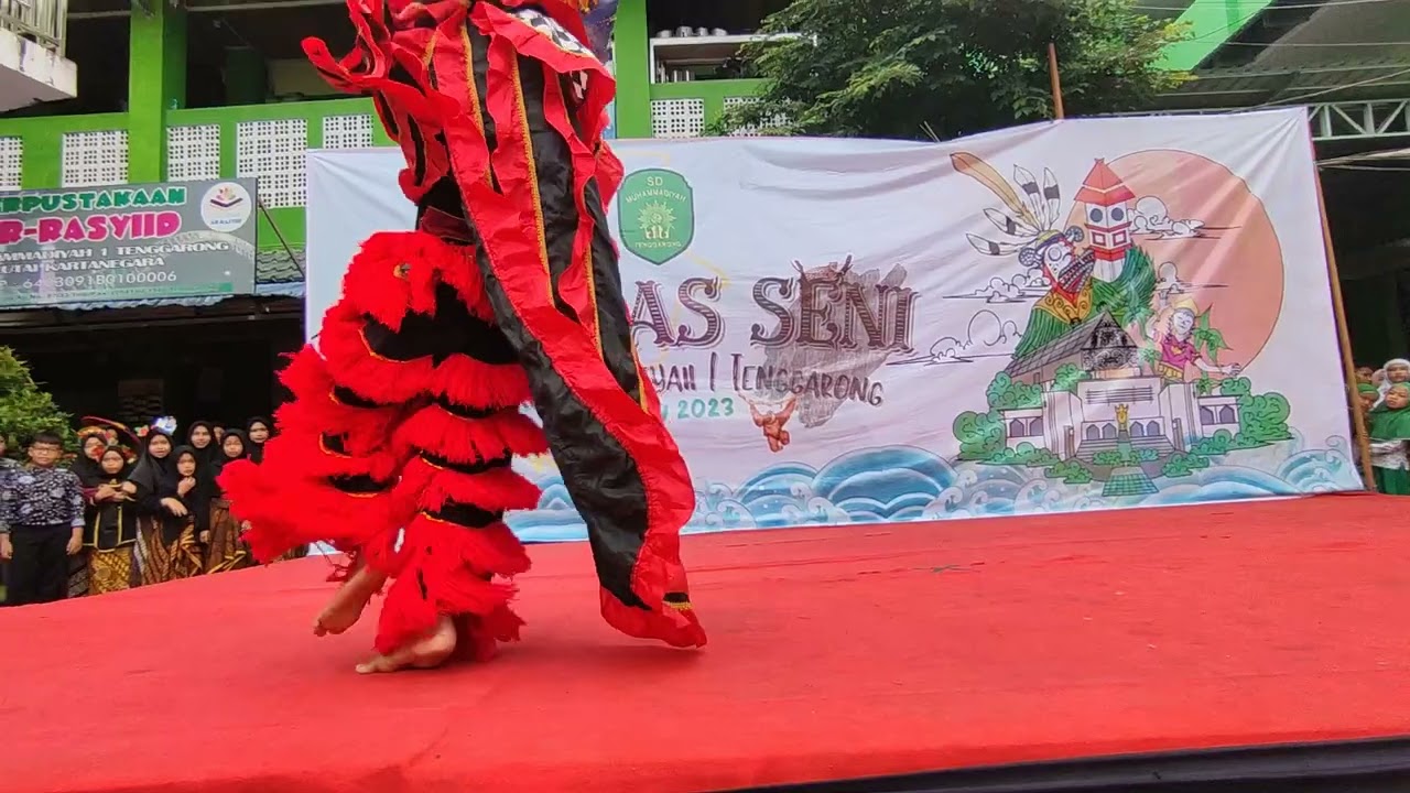 Pentas seni SD Muhammadiyah 1 Tenggarong | Jaranan kucingan  | pertunjukan setelah usai PAS 1