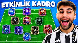 HER ETKİNLİKTEN 1 OYUNCU ALIP KADRO KURDUM!🔥| FC Mobile