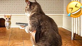 Try Not To Laugh 😂 New Funny Cats And Dogs Videos 😹🐶 2024 Part 7