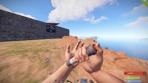 Rust 1v1 Airdrop "Hey Your Heads Bleedin"