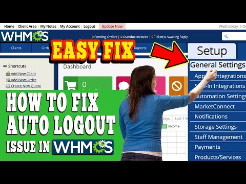 HOW TO FIX AUTO LOGOUT ISSUE IN WHMCS? [STEP BY STEP]☑️