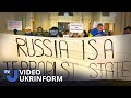 У Відні пройшов протест проти російських обстрілів України
