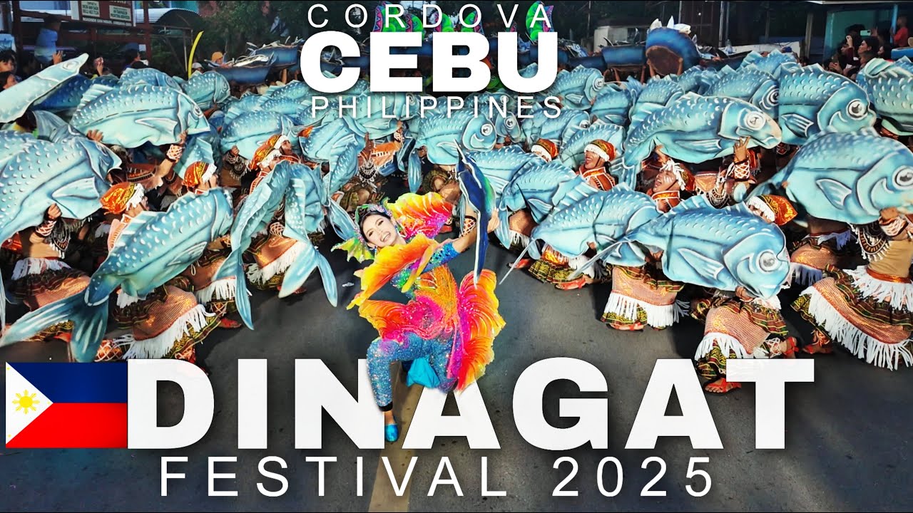 Cordova Cebu Dinagat Festival 2025 Street Dancing Competition + Float Parade