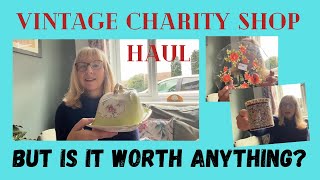 vintage charity shop haul