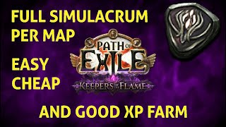 Best Delirium strat  for full Simulacrum, double corrupts and XP