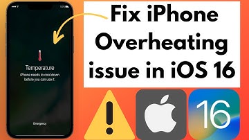 How To Fix iphone Overheating issue in iOS 16