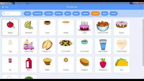 SCRATCH -  MEYVE TOPLAMA OYUNU