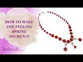 Make the Feeling Spring Flower Necklace - Jewelry Making Tutorial