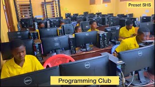 Programming Club Class in Session