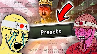 Japan, but I use Historical Presets & Divisions ONLY In HOI4
