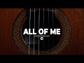 Free acoustic guitar type beat 2024 all of me  rb hip hop instrumental