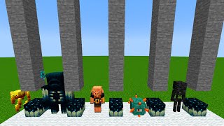 Minecraft. Which Mob Will Make More Sculk? Warden?