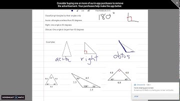 Geometry: Classifying triangles by their angles only
