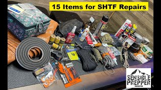 15 Items to Stock for SHTF Repairs:  Prepper School Vol