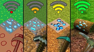 physics with different Wi-Fi in Minecraft be like RTX ON