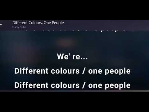 Lucky Dube   Different Colours One People lyrics