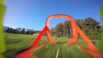 GATES AND A GEMFAN CUBE AT THE FIELD!!! / FPV FREESTYLE / FLIX FPV