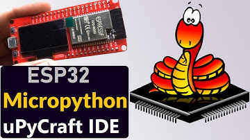 Episode 1: MicroPython on ESP32 using uPyCraft IDE - Getting Started Tutorial