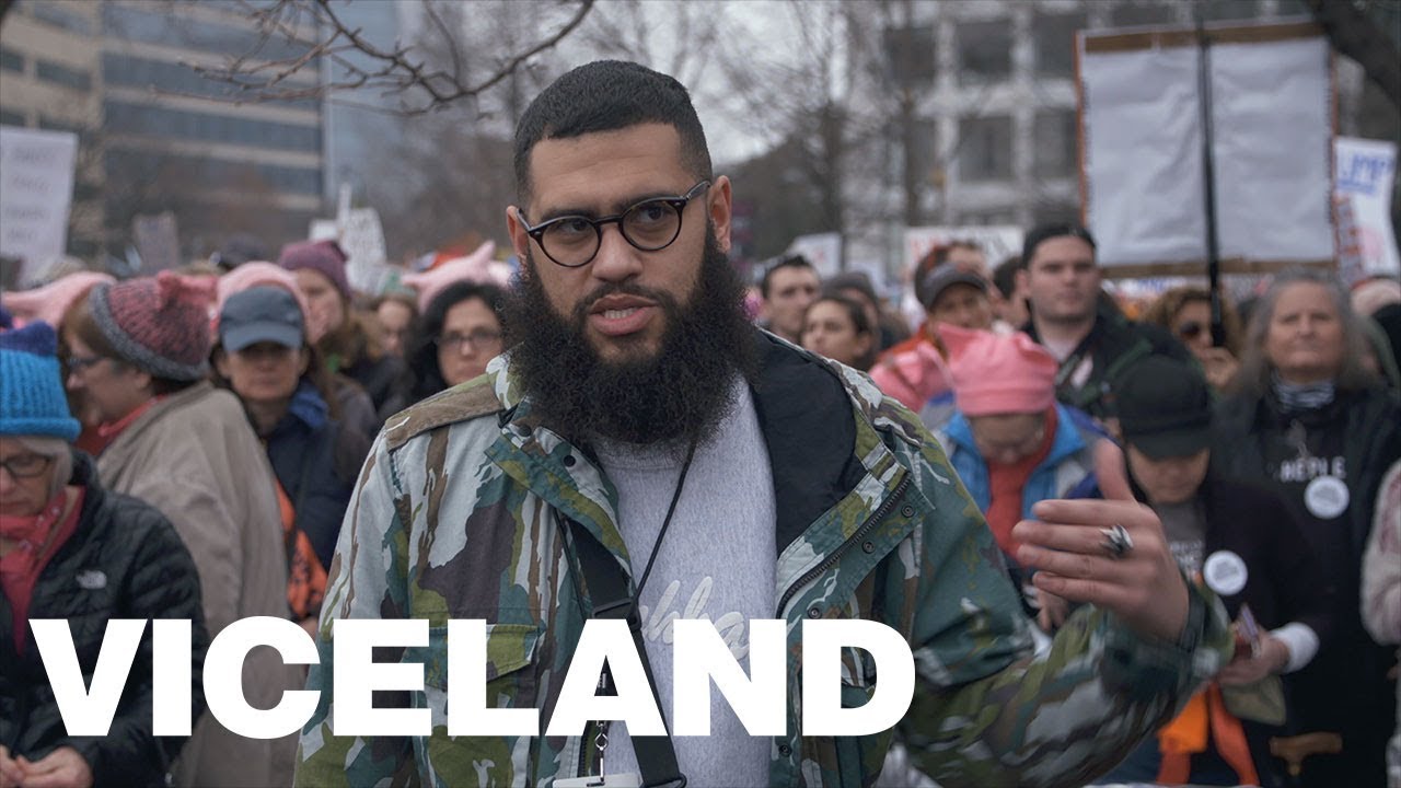 VICELAND At The Women's March: Jamali Maddix - YouTube