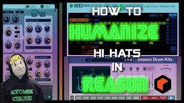 How to HUMANIZE Hi-Hats in REASON