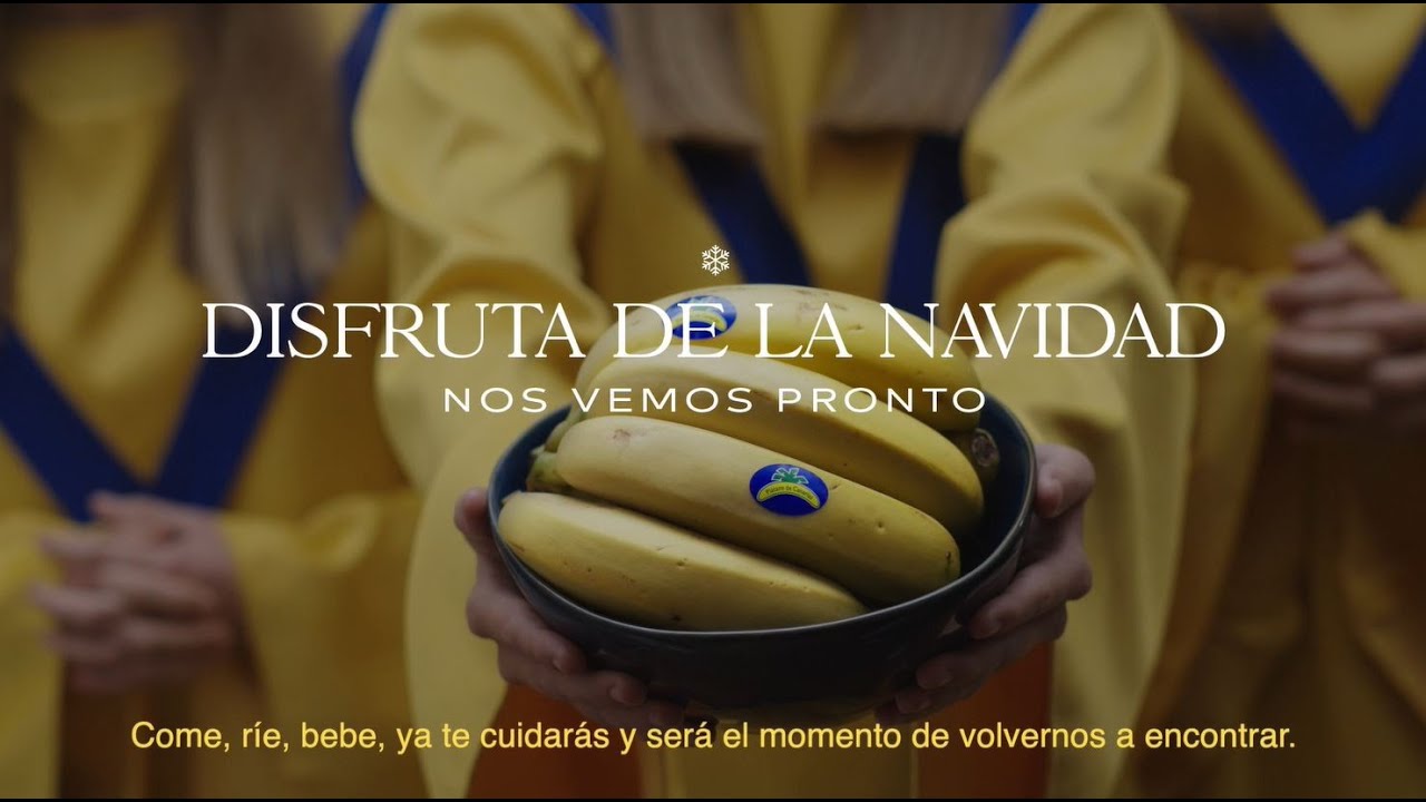 Anuncio platano de canarias