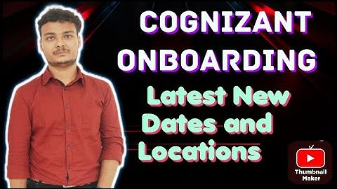 Cognizant Latest December New Joining Dates and Locations OUT