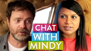 Rainn Wilson and Mindy Kaling (almost) make out! | Metaphysical Milkshake