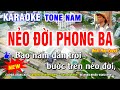 Karaoke no i phong ba tone nam  nhc sng phi  chun  karaoke thanh danh