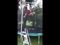 Cork 900 on trampoline