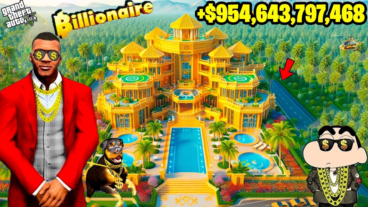 Franklin & Shinchan Open $1,000,000💰billion SuperBIKES Showroom In GTA 5!