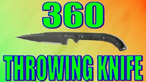 MW3: 360 Infected Throwing Knife #1! Skills!