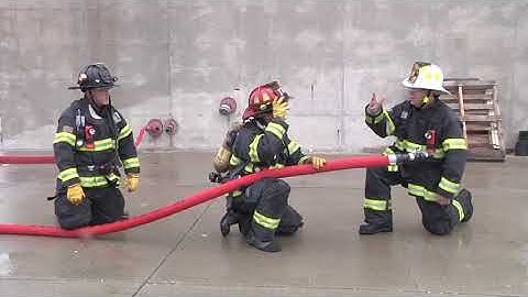 Nozzle Operator and Backup Firefighter Tips