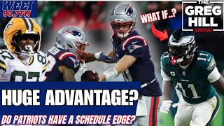 BIG New England Schedule EDGE? Panic if A.J. Brown Isn't a Patriot 6/1? ||The Greg Hill Show