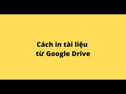 #1 Cách in tài liệu từ Google Drive Mới Nhất