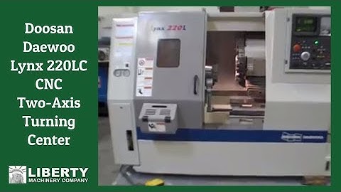 Doosan Daewoo Lynx 220LC CNC Two-Axis Turning Center