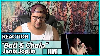 Video thumbnail of "Janis Joplin- Ball & Chain LIVE @ Monterey Pop (REACTION)"