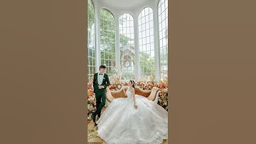 Cách tạo dáng chụp ảnh cưới tình cảm nhất🥰Áo cưới Lucky Anh & Em #Shorts