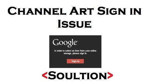 [ FIX] Solution of Youtube Channel Art Error