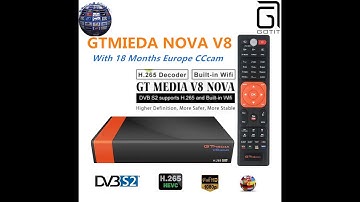 GT Media V8 Nova DVB S2 Freesat Satellite