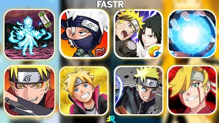 naruto games evolution on mobile ( ios , android ) screenshot 1