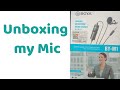 Unboxing my Mic - BOYA