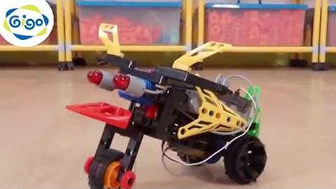 Gigo micro:bit COMPATIBLE ROBOTS #1269 11. Crazy Alarm Clock 12. Three-wheeled Motorcycle Product