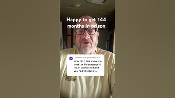 Blij met 144 maanden zwaarbewaakte gevangenis. Het is zeker beter dan levenslang. #hoopvoorgevang...