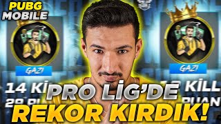 Pro Li̇gde Rekor Kirdik