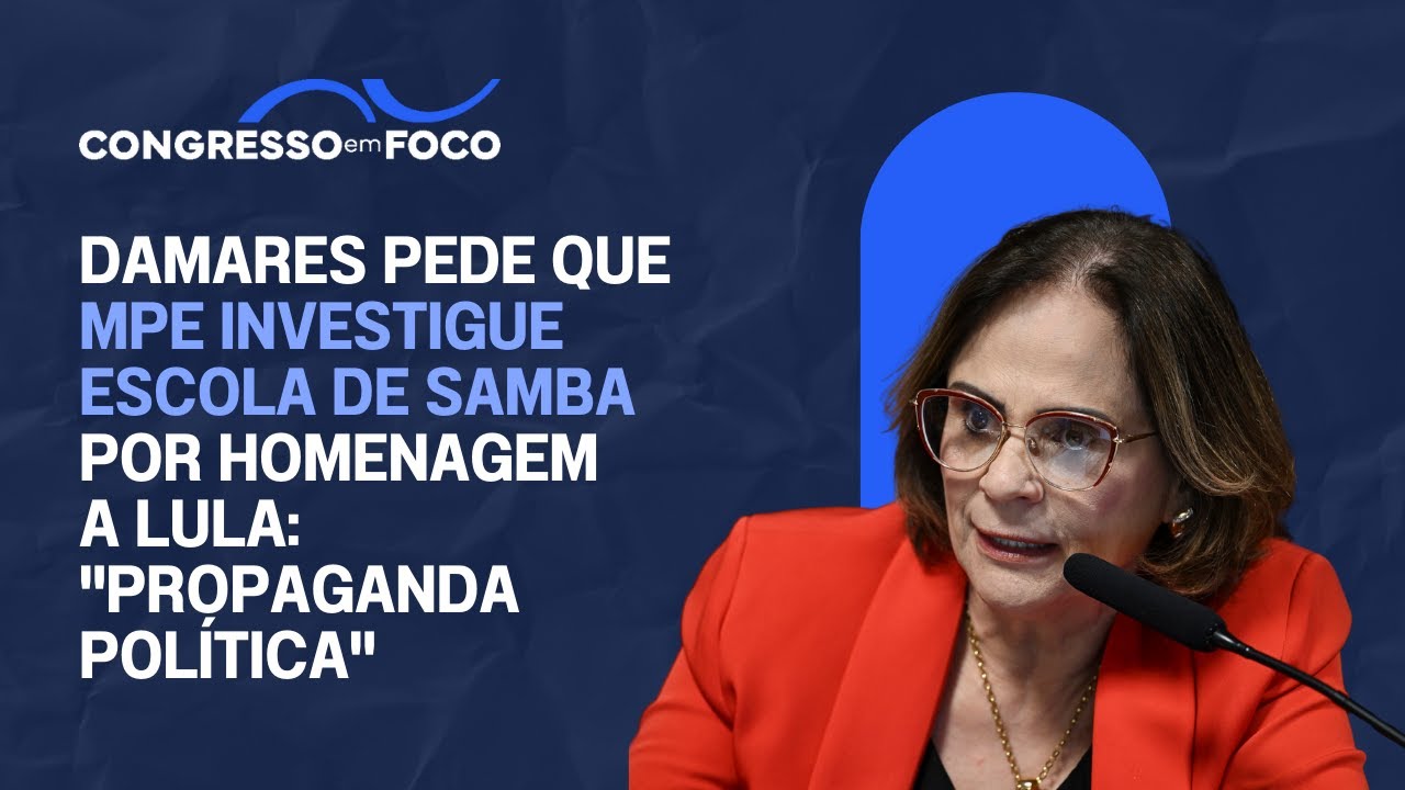 Damares pede que MPE investigue escola de samba por homenagem a Lula: "Propaganda política"