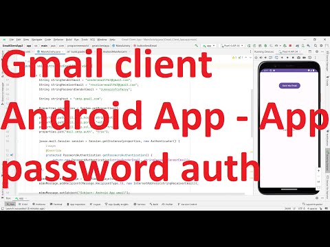 How to create custom Gmail client Android App with Google's App Password auth approach? - API 34