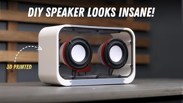 I Build The Most Unique DIY Speaker Ever!