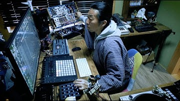 Techno  Live  Jam  (DownTempo Electro)- Ableton Live + Push2 + Eurorack