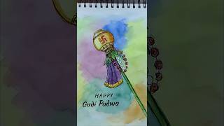 Happy Gudi Padwa Drawing #shorts #art #youtubeshorts #viral screenshot 5