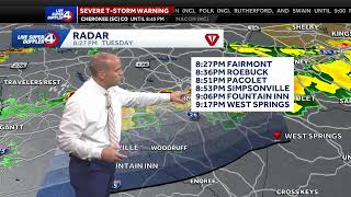 TORNADO WARNING ISSUED